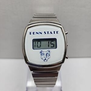 Vintage Penn State University Digital Watch Nittany Lions Football New Battery